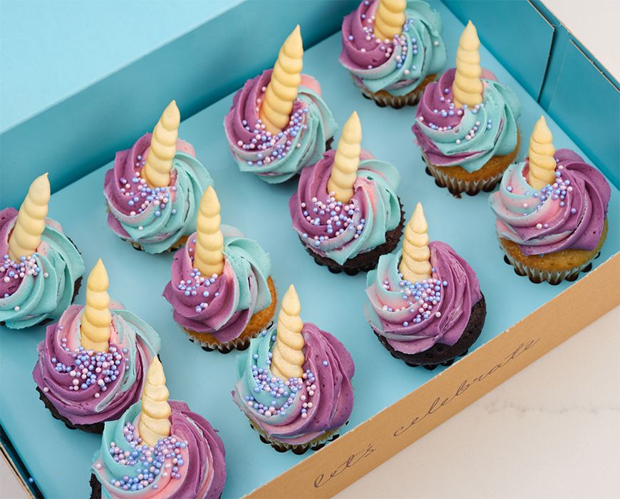 Unicorn Cupcakes by Lola's // Buy Online // Fast Delivery